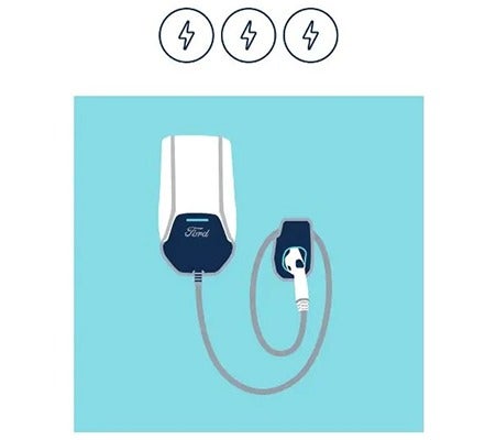 illustration of a car charger
